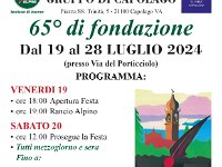 Locandina Festa Capolago Alpini 2024