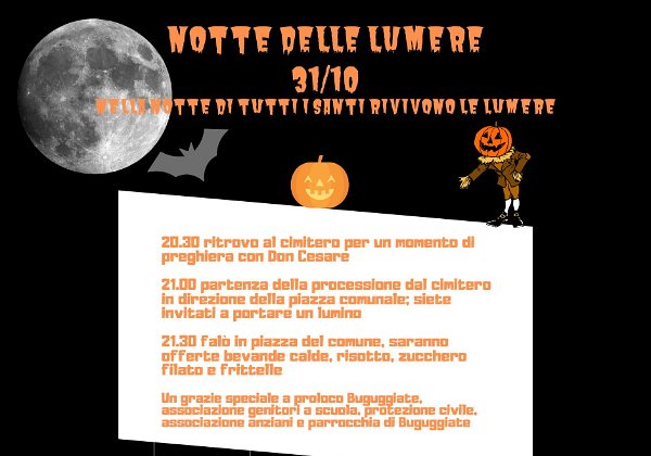 2019 -  La notte delle Lumere